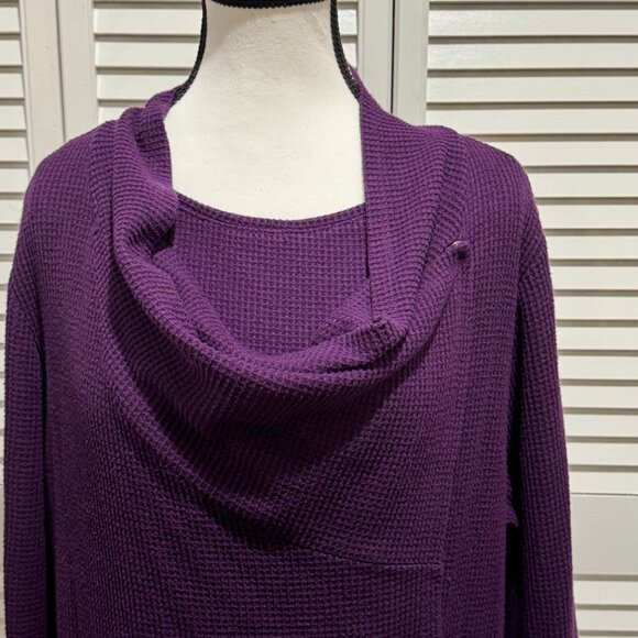 Chico’s Zenergy Purple Cardigan & Camisole Set – Size XL / 16-18 (Chico's 3) - Picture 6 of 13